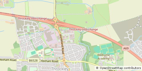 Map of Newcastle Upon Tyne