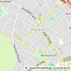 Map of Newcastle