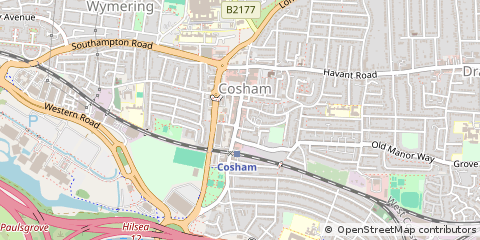 Map of Portsmouth, Hampshire