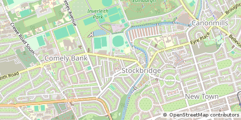 Map of Edinburgh