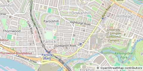 Map of Glasgow