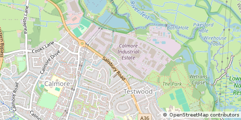 Map of Southampton