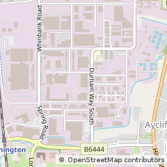 Map of Newton Aycliffe, Co. Durham