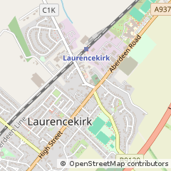 Map of Laurencekirk, Aberdeenshire