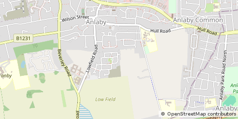 Map of Hull