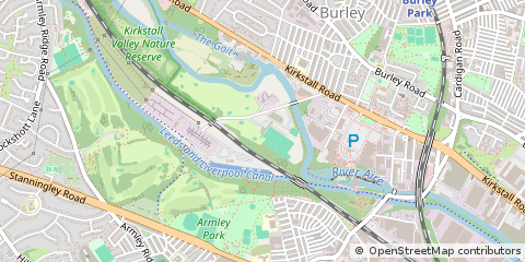 Map of Leeds