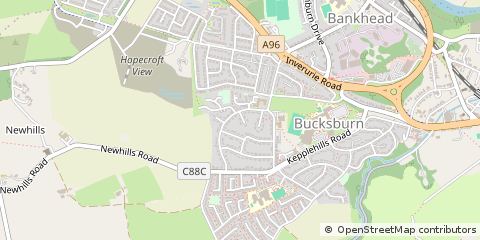 Map of Aberdeen