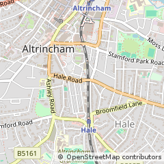 Map of Altrincham