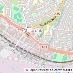 Map of Southampton, Hampshire