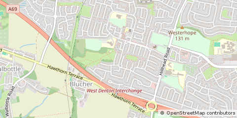 Map of Newcastle Upon Tyne