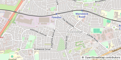Map of Newcastle Upon Tyne, Tyne & Wear