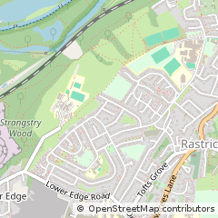 Map of Brighouse, West Yorkshire
