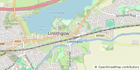 Map of Linlithgow