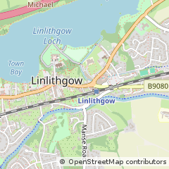 Map of Linlithgow