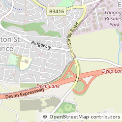 Map of Plymouth, Devon