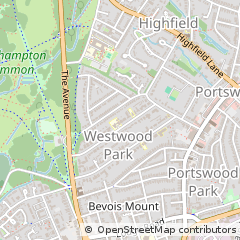 Map of Southampton
