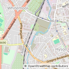 Map of Nottingham