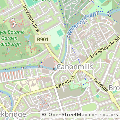 Map of Edinburgh, Midlothian