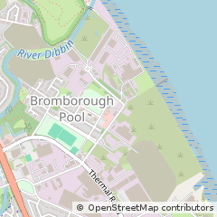 Map of Bromborough, Wirral