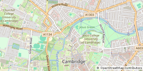 Map of Cambridge