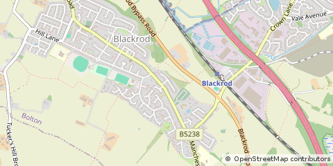 Map of Bolton