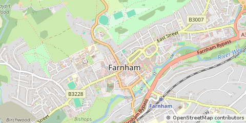 Map of Guildford