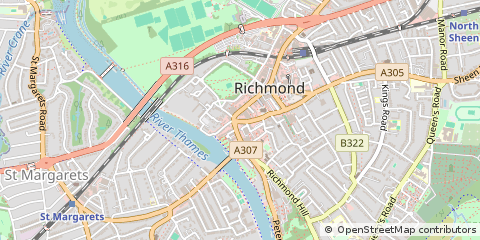 Map of Richmond