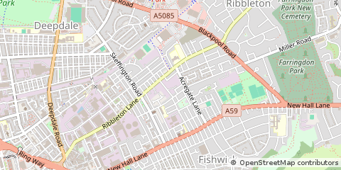 Map of Preston