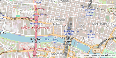Map of Glasgow