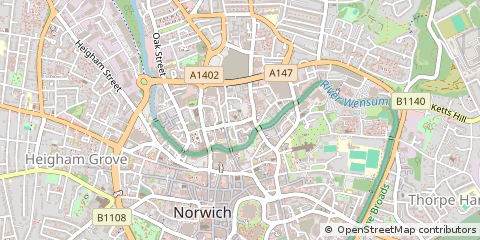 Map of Norwich