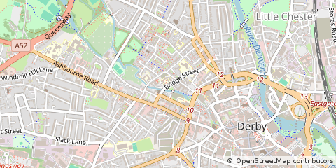 Map of Derby