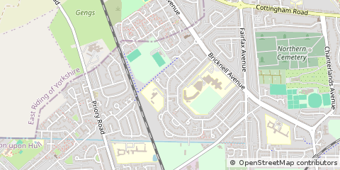 Map of Hull