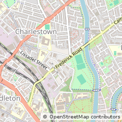 Map of Salford, Greater Manchester
