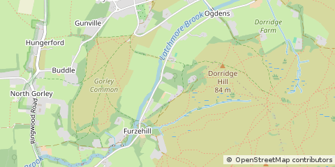 Map of Fordingbridge