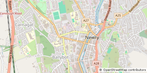 Map of Newry