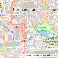 Map of Northampton