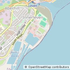 Map of Methil, Fife