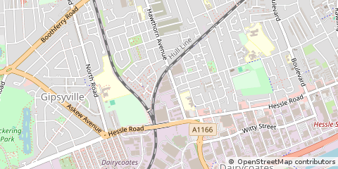 Map of Hull