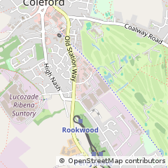 Map of Coleford, Gloucestershire