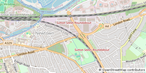Map of Reading
