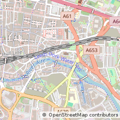 Map of Leeds, West Yorkshire
