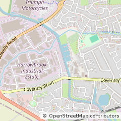 Map of Hinckley, Leicestershire