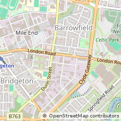 Map of Glasgow