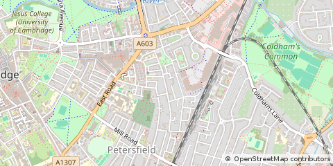 Map of Cambridge