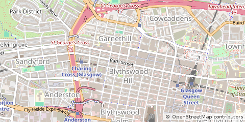 Map of Glasgow