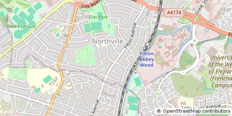 Map of Bristol