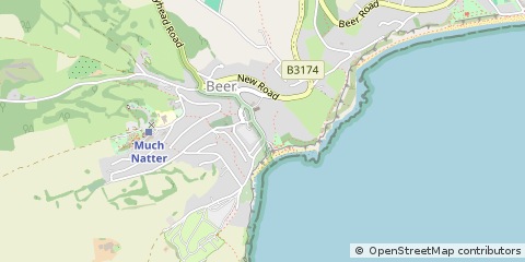 Map of Devon