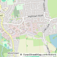 Map of Ringwood, Hampshire
