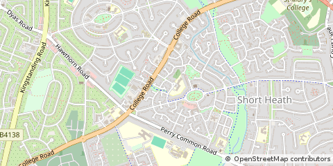Map of Birmingham, West Midlands