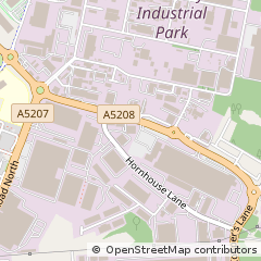 Map of Indust, Liverpool, Merseyside